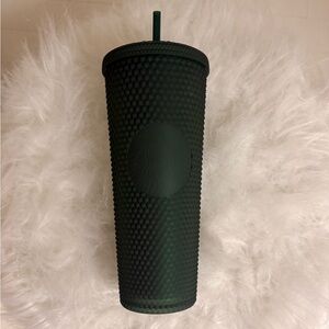 Starbucks Dark Green Studded Tumbler